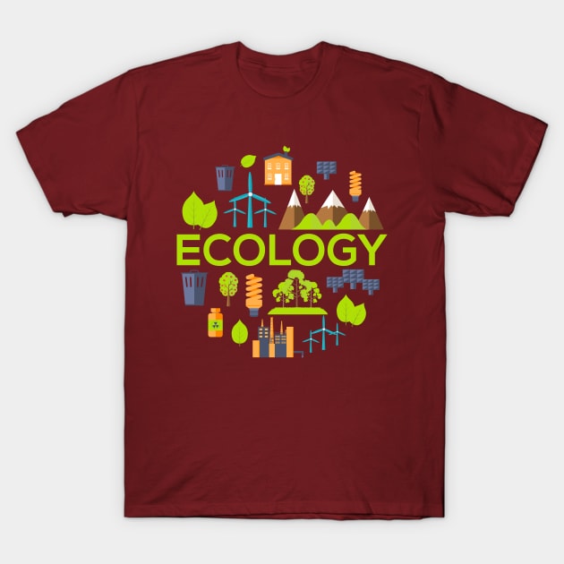 ecology concept T-Shirt by Mako Design 